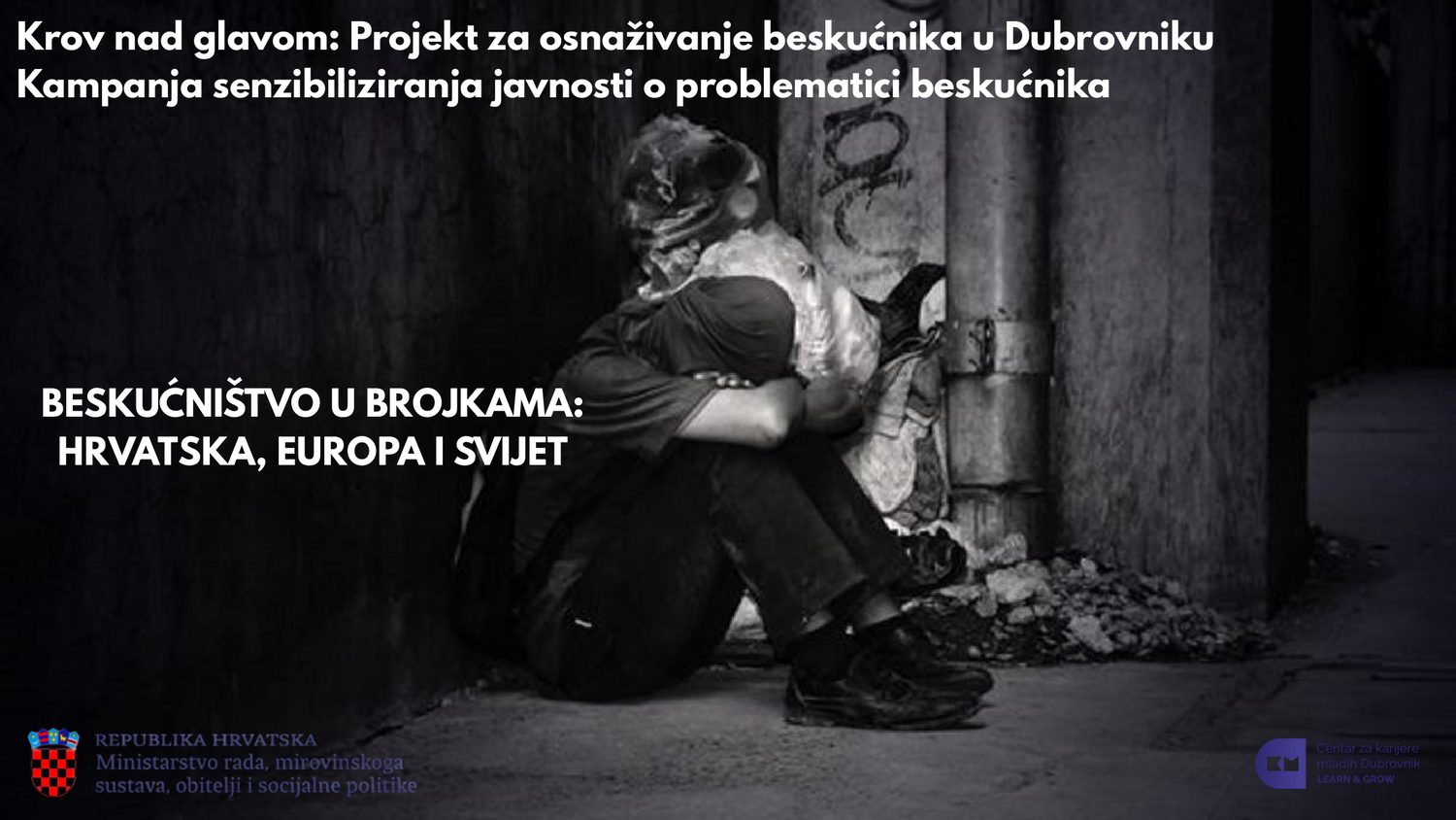 Beskućništvo u brojkama: Hrvatska, Europa i svijet