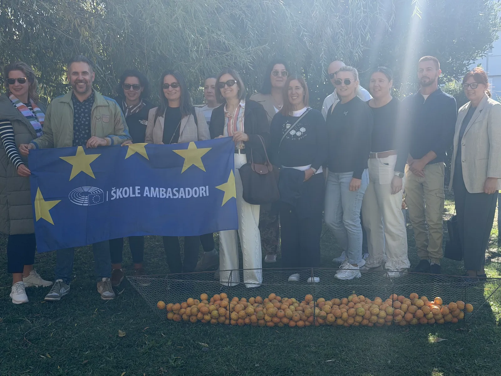 Europe Direct DNŽ s učenicima iz Dubrovnika na Danima mandarina u Opuzenu